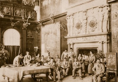 Welcome guests in a stately home of England by English Photographer